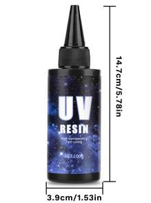 100g-500g Clear UV Resin Hard, UV Cure Epoxy Resin Crystal Kit Solar Activated Glue For Jewelry Making Fast Curing - UV Resin - View 3