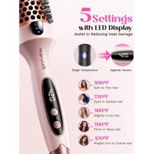 wavytalk Wavy.Talk Negative Ion Single Thermal Brush 1.5 Inch - 負離子熱刷-綠 - 查看 5