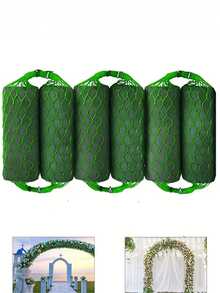 2/4/6 件装、泡沫花环、海绵花块套装、拱门吸水花架、干泡沫花艺砖、绿色泡沫花艺布置、家庭婚礼花园、庭院装饰、庭院用品、派对装饰、节日用品、节日布置、户外节日装饰、艺术装饰、婴儿派对装饰婴儿送礼会 - 綠色 - 查看 5