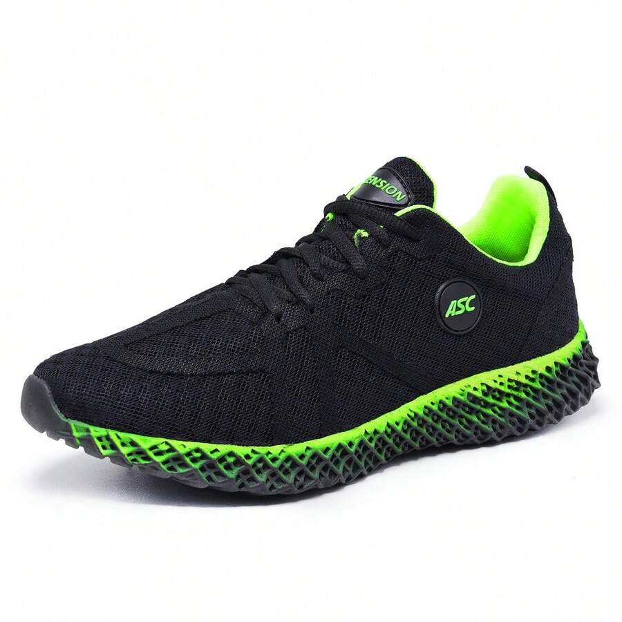 Ghost 3 Men's Sports Shoes For Gym Walking, Crossfit Training, 34 To 45 - 青檸色 - 查看 1