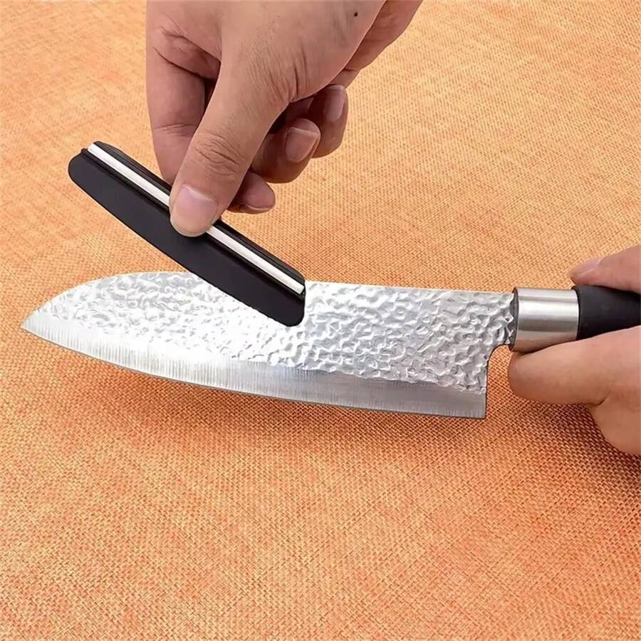 Professional Plastic Angle Guide Sharpening Stone Kitchen Knife