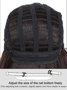 Joyluck Men's Gray Long Curly Wig, High-Quality Synthetic Wig, Suitable For Daily Wear Or Costume Party - Grey - View 9