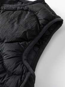 mini bala Reversible Three-Proof Light Down Jacket For Children New Winter Collection - Black - View 7