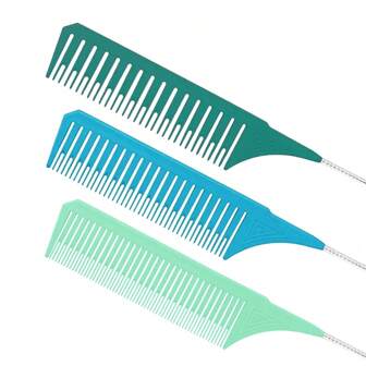 3pcs Plastic Threaded Anti-Slip Steel Tip Hair Dye Combs, High Heat Resistant Salon Professional Hair Coloring Brushes,Hair Brush,Comb,Hair Tools,Hair Products And Accessories For Barber Salon Beauty Travel Essentials,Back To School,Travel Holiday Essentials,Hair Accessories For Women,Brush,Hair Brushes,Edge Brush,Brush Hair,Hair Comb,Comb Hair,Detangling Brush,Ball Brush,Mini Hair Brush,Hair Brush Set,Wooden Comb, Comb, Slick Back Brush, Hairbrush, Edge Brush, Brush Hair, Hair Comb, Hair Brush Set, Comb Hair, Mini Hair Brush, Detangling Brush,Hair Products, Hair Tools, Hair Stuff, Hair Care, Curly Hair Brush, Barber, Barber Accessories, Hairdressing Equipment,Travel Essentials,Hairstyle,Hairdressing,Hair Brush,Slick Back Brush,Styling Brush,Curly Hair Brush,Edge Brush,Hair Comb,Brush Hair,Hair Brush Set,Comb Hair,Comb For Curls,Detangling Brush,Hair Brush For Women,Hair,Travel,Hair Products,Hair Tools,Hair Stuff,Barber,Barber Accessories,Barbershop,Hairdressing Equipment