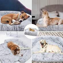 Winter Warm Large Pets Plush Bed Sofa Waterproof Washable Cats Dogs Cushion Blanket Furniture Protector Couch Cover Pet Mattress