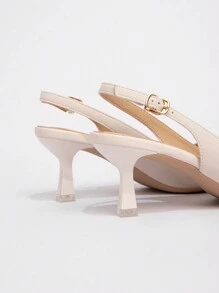 Plus Size Wide-Fit Fashionable Casual & Versatile Mid-Heel Pumps For Women