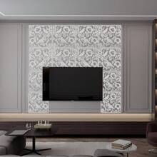 12 Stück Hängender Raumteiler, 40x40cm DIY Raumteiler Bildschirm, Paravent Raumteiler Hängepaneel Raumteiler Trennwand Hängend,DIY Art Deco Raumteiler - Weiss - Übersicht 4