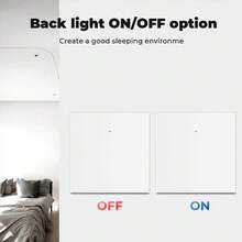 qaroota Interrupteur intelligent Tuya à bouton-poussoir, contrôleur 1/2/3 canaux, interrupteurs WiFi sans fil neutre, compatible avec Alexa, application Maison et Vie intelligente - Multicolore - Voir 5