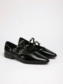 Wide Fit Flat Loafers, Fashionable And Versatile Slip-On Flats For Commuting