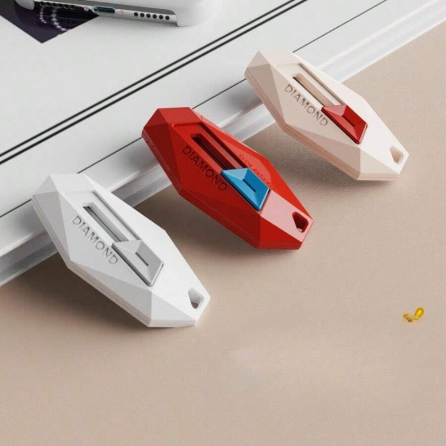 SafeTouch Box Cutters Manual Letter Openers With Automatic Retract