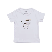 Kit Of 3 100% Cotton Mesh T-Shirts With DTF Print For Girls - Xem 2