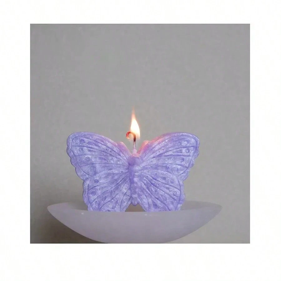 Nến thơm hình bướm bông tuyết Fairy, Đồ trang trí hương liệu thủ công độc đáo, Bao bì hộp quà tặng Boutique, Quà tặng sinh nhật Quà lưu niệm đám cưới - Nhiều màu - Xem 1