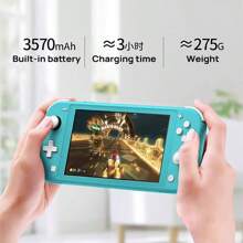Nintendo Switch Lite Blue Edition - Handheld Gaming Console, 5.5 Inch LCD, Portable, Lightweight - Blue - View 3