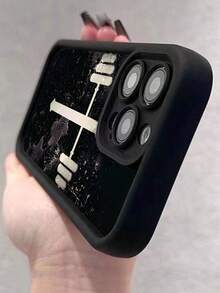 1 Ốp lưng điện thoại toàn thân chống sốc chống vân tay họa tiết chữ thập màu đen tương thích với iPhone - Nhiều màu - Xem 3