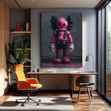 1/3PCS Poster không khung KAWS Trang trí tường Nghệ thuật treo tường Tranh trang trí Poster trang trí Thích hợp cho phòng khách Phòng ngủ Quà tặng cho bạn bè - MỘT - Xem 4