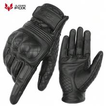 ALPINES FOX Nieuwe Retro Motorhandschoenen Touchscreen Motocross Racing Handschoenen Heren Dames Motobike Rijden Guantes Buitensporten M-XXL
