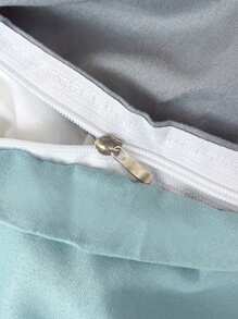 Juego de ropa de cama de 4 piezas (1 funda nórdica + 1 sábana + 2 fundas de almohada) con estampado, envoltura de 360°, sin agentes fluorescentes, transpirable, absorbe la humedad, suave, resistente a la decoloración, antibacteriano, grueso y cálido, adecuado para dormitorio, habitación de invitados, dormitorio, toda la familia, todas las estaciones