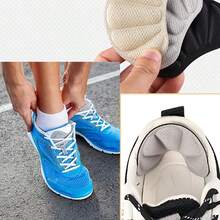1 Cặp/5 Cặp Miếng Dán Gót Giày Thể Thao, Miếng Dán Gót Giày Chống Ma Sát - Đen-5 đôi (một kích thước phù hợp cho tất cả) - Xem 10