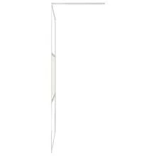 Walkin Shower Wall ESG Glass Stone Pattern 31.5x76.8 Stylish Modern Bathroom Design