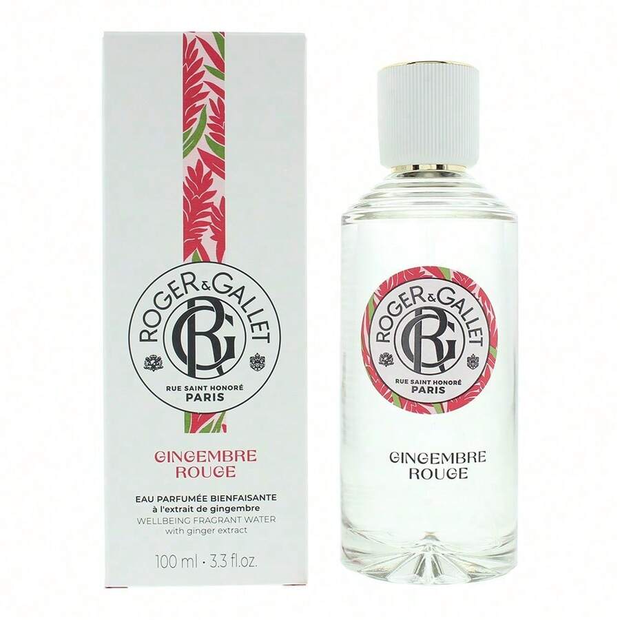 Roger & Gallet Gingembre Rouge Wellbeing Fragrant Water 100ml - Floral Fruity - View 1