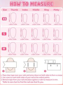 10 pezzi Kit unghie acriliche bianche lunghe a forma di stiletto, con perle e decorazioni in metallo dorato 3D, stile punk gotico, con strass e brillantini, set di unghie finte lucide effetto linea art bronzato, set di accessori per unghie essenziali da spiaggia, forniture per unghie per Ognissanti, per donne e ragazze