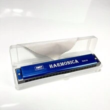 玩具口琴24孔金属铜芯双排儿童启蒙益智玩具24孔口琴 - 彩色 - 查看 6