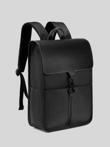 1pc Black Fashion Backpack For Men, High-End Business Commuting Laptop Bag With Waterproof Design And 15.6" Laptop Compartment Christmas Gifts Christmas Gifts Fall Winter Travel Holiday Practical Student Thanksgiving Computer Sports Bag Funny Gifts Vacation Hiking Large Capacity Multi-Functional Outdoor Portable Fashion Casual Hip Bag Valentine's Day Black Bag School Bag Stickers Summer Back To School Beach Laptop Case The Sporty Life Bag Pack Backpacks Travel Must Haves Large Bag Spring