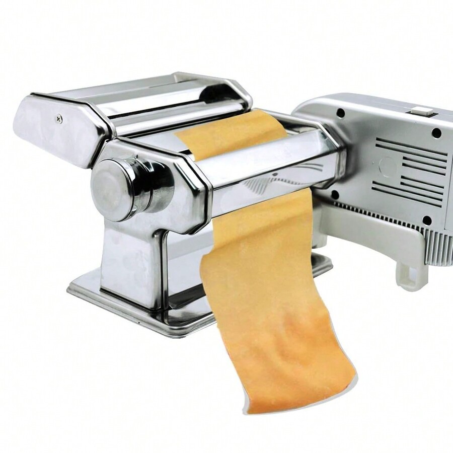 Electric Pasta Maker With Motor Automatic Pasta Machine With Hand Crank