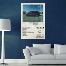 1pc Music Album Poster, Bar Club Studio Corridor Wall Art Ideal Gift (Frameless) - Multicolor - View 8