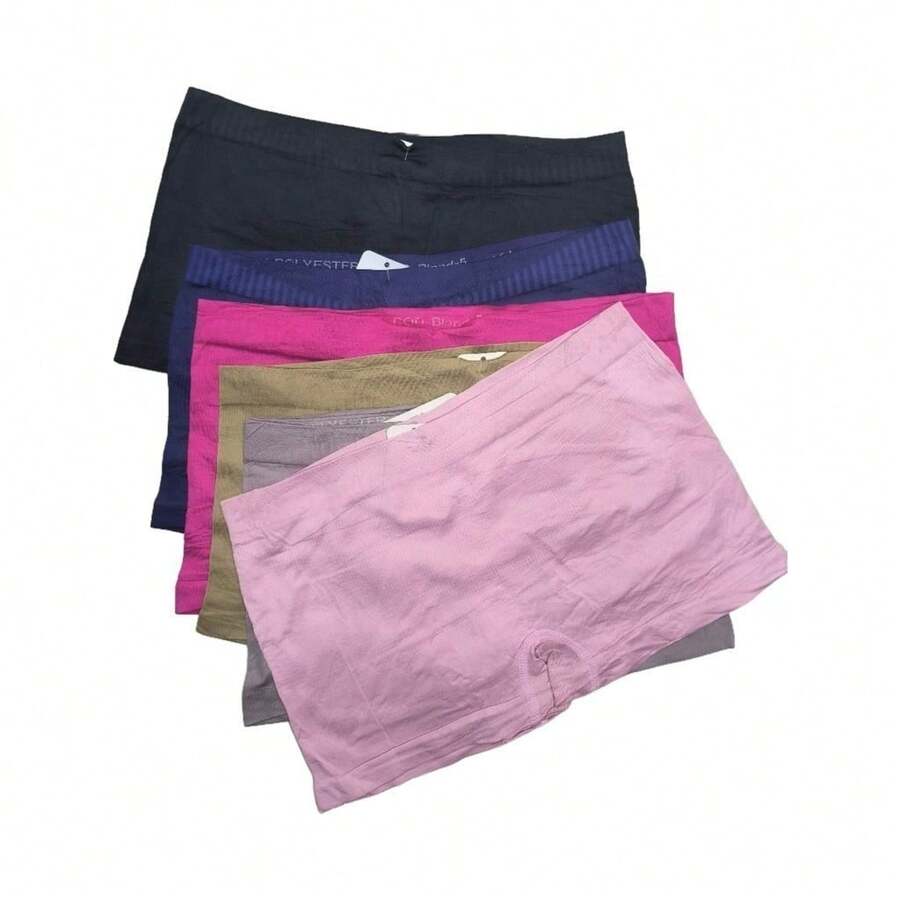 KIT 3/5/7 BOXER PANTIES (PANTS) HIGH RISING - Màu nâu Mocha - Xem 1