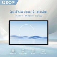 BDF BDF P37 Blue Novo Tablet 4 GB de RAM + 64 GB de ROM Tela de 10,1 polegadas Resolução de 1280 * 800 Capacidade da bateria de 5000 mAh Bateria de íons de lítio WIFI Suporte Bluetooth Dual Card Dual Standby Sistema Android 11.0 Portátil, eficiente, duradouro, fácil de colaborar, design leve, tela de alta definição para experiência de visualização envolvente, portabilidade Não equipado com adaptador de energia