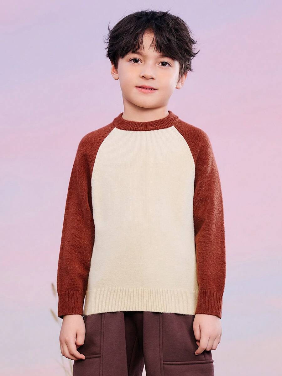 mini bala 秋冬系列男童、女童及成人保暖针织毛衣