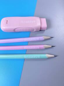 30pcs/60pcs/120pcs/240pcs/360pcs/480pcs透明底白字姓名贴,白色文字姓名贴,白色文字姓名贴,抗撕学生姓名贴,卡通不干胶贴纸,PVC材质贴纸,可贴于文具,书籍,杯子等光滑表面,可水洗不褪色,学生贴纸,文具贴纸,纯透明姓名贴 - 彩色 - 查看 6