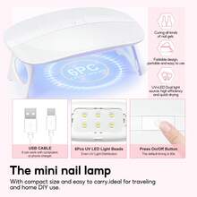 peacecolor 38 件装聚氨酯指甲油套装，带防滑液 UV 指甲灯 7ML 底漆和哑光亮面漆，美甲工具，快速成型模具和透明假指甲固定夹，指甲装饰闪光，适用于白色、粉色、棕色、透明橙色聚氨酯延长凝胶套装，适合女性女孩 DIY 美甲凝胶礼物 - 彩色 - 查看 8