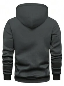 5 chiếc áo hoodie trơn màu cho nam - Áo hoodie dài tay mềm mại, thoáng khí, thường ngày có túi dành cho các hoạt động ngoài trời, mặc hàng ngày và du lịch - Thoải mái, vừa vặn, màu đỏ + đen + xám nhạt + cà phê + xám đậm - Nhiều màu - Xem 8