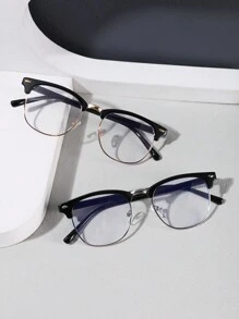 2pcs (gold and Black + Silver and Black)