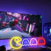 1 Bảng hiệu đèn Neon Gamepad dùng nguồn USB để trang trí tường, Bảng hiệu đèn Neon LED chơi game, Bảng hiệu đèn Neon cho phòng ngủ bé trai, Phòng trò chơi Man Cave, Quà tặng trang trí nghệ thuật treo tường cho bữa tiệc tại nhà - Nhiều màu - Xem 6