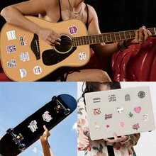 50 张讽刺贴纸 美观乙烯基贴纸 高品质贴纸 贴花 剪贴簿、日记、笔记本电脑、保险杠、滑板、水瓶、电脑、手机贴纸可以为您的生活带来很多乐趣，是送给成人的完美礼物 - 彩色 - 查看 8