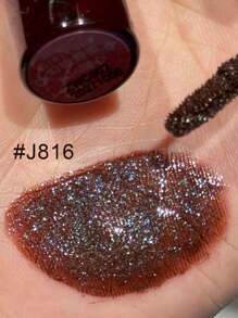 GIRLCULT Brilho Labial Unreal J816 Eve, Batom, Brilho Labial de Glitter Diamante, Inchador, Duradouro, Alta Luminosidade Hidratante, Cor Metálica Cintilante e Acabamento Camaleônico Brilhoso, Longa Duração, PRESENTE