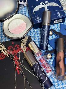 GIRLCULT Brilho Labial Unreal J816 Eve, Batom, Brilho Labial de Glitter Diamante, Inchador, Duradouro, Alta Luminosidade Hidratante, Cor Metálica Cintilante e Acabamento Camaleônico Brilhoso, Longa Duração, PRESENTE