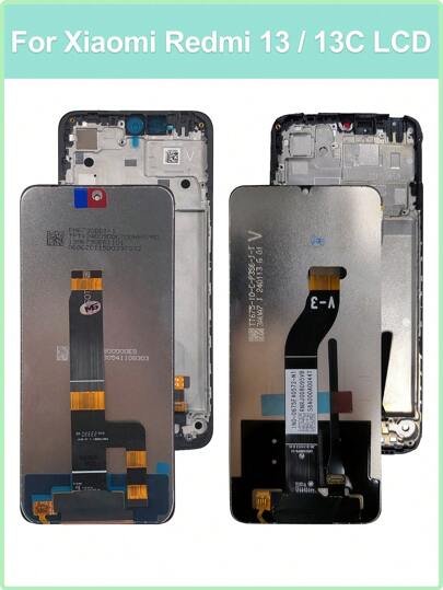 IPS Compatible With Redmi 13 Display Touch Screen Digitizer Compatible With Redmi 13C LCD Replacement Parts