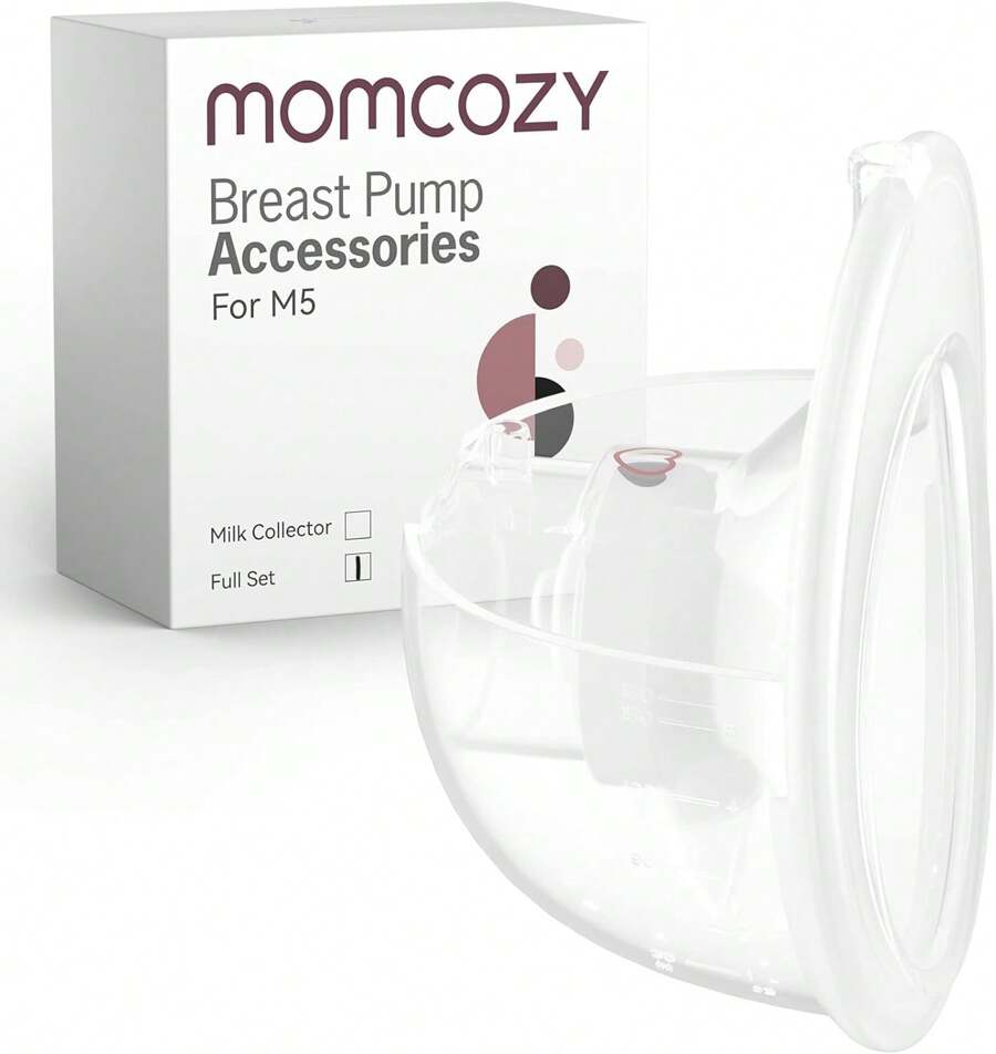 Momcozy M5 Series Breast Pump Accessories Original Replacement Accessories - DL整體 - 查看 1