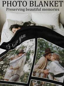 1 pieza Manta personalizada con foto, manta de foto personalizada, manta de recuerdos personalizados, manta para uso en cama/sofá/interior/exterior, regalo de Navidad personalizado, regalo para amigos, regalo para niños, regalo familiar, regalo de cumpleaños, regalo de bodas, regalo para amigos, regalo para ella, regalo para novia, regalo para mamá/papá, lavable, lindo, personalizado, único, regalo ideal para novio, regalo ideal para novia, regalo ideal para amigos, amigos, novia, novio para cumpleaños, para aniversarios, sofá, cama, automóvil, sala de té, dormitorio, sala de estar, transpirable, ligero, lavable, divertido, lindo, amor, suave, cómodo, elegante, simple, personalizado, único, regalo ideal para él, regalo ideal para ella, él, ella, novio, novia, papá, mamá, familia, amigos, para aniversarios, para el día de la madre, para cumpleaños, para el día de San Valentín, para graduación, para el día del padre, para bodas, para entrega de casa, sofá, cama, automóvil, sala de té, do