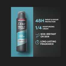 Dove Men+Care Dry Spray Deodorant For Men Clean Comfort 48 Hour Sweat And Body Odor Protection 3.8 Oz 3 Count - Multicolor - View 3