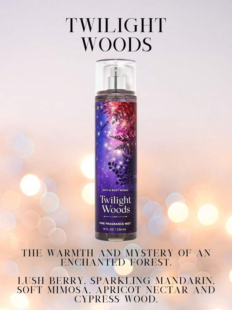 Bath & Body Works Bath And Body Works BBW Fine Fragrance Body Mist - Twilight Woods - View 1