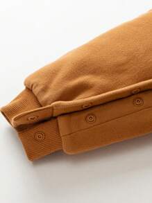 mini bala Baby Boys Antibacterial Long-Sleeve Infrared Heating Jumpsuit Fall/Winter Collection