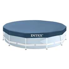 366 Cm Protective Cover For Intex Structural And Inflatable Pool - 藍色 - 查看 1