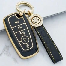 1 件适用于钥匙扣保护套带钥匙扣 TPU 钥匙包全保护套兼容 适用于 2018-2024 适用于 Fusion 适用于 Explorer 适用于 Escape 适用于 F150 适用于 F250 适用于 F350 适用于 F450 适用于 F550 适用于 Edge 适用于 Expedition 防摔防尘钥匙包 - 羅馬數字扣 - 查看 15