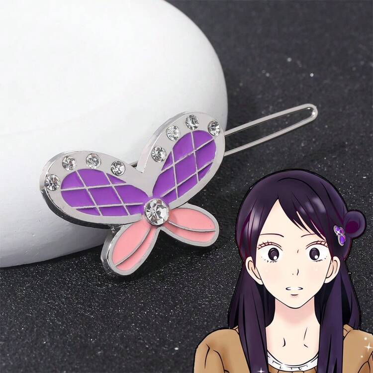 【希少】　君に届け　ヘアピン　ヘアクリップ rongji jewelry 君に届け Kuronuma Sawako キャラヘアクリップ