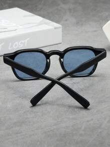 Óculos de sol minimalistas e estilosos, armação pequena oval, 1 peça, para homens, adequados para dirigir, viajar, casual, férias, esportes ao ar livre e uso diário para férias de verão na praia, atividades ao ar livre, viagens
